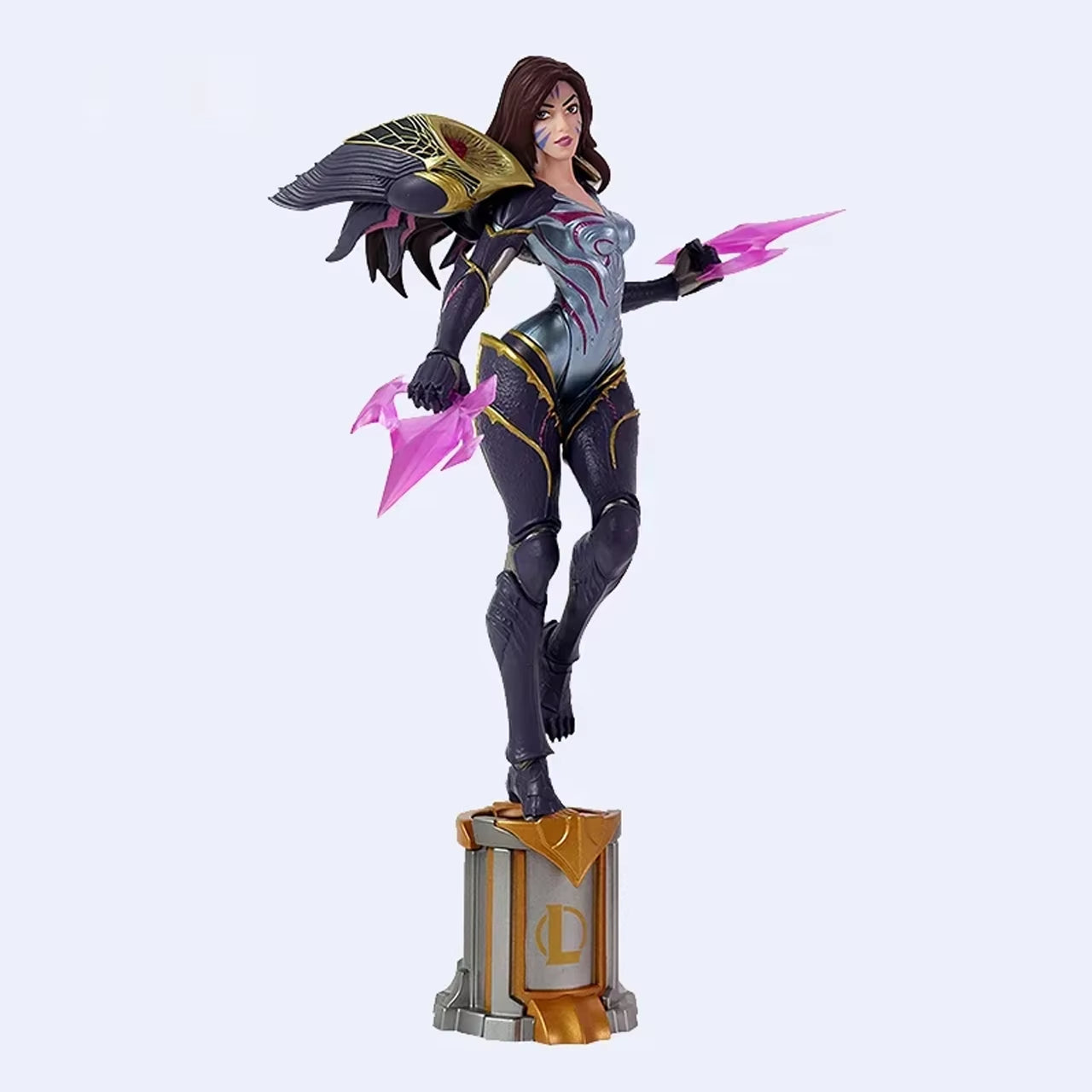22Cm League of Legends Anime Figurine Luxanna Crownguard Lux Kaisa Jinx Action Figure Tiktok Hot Birthday Gift Customized