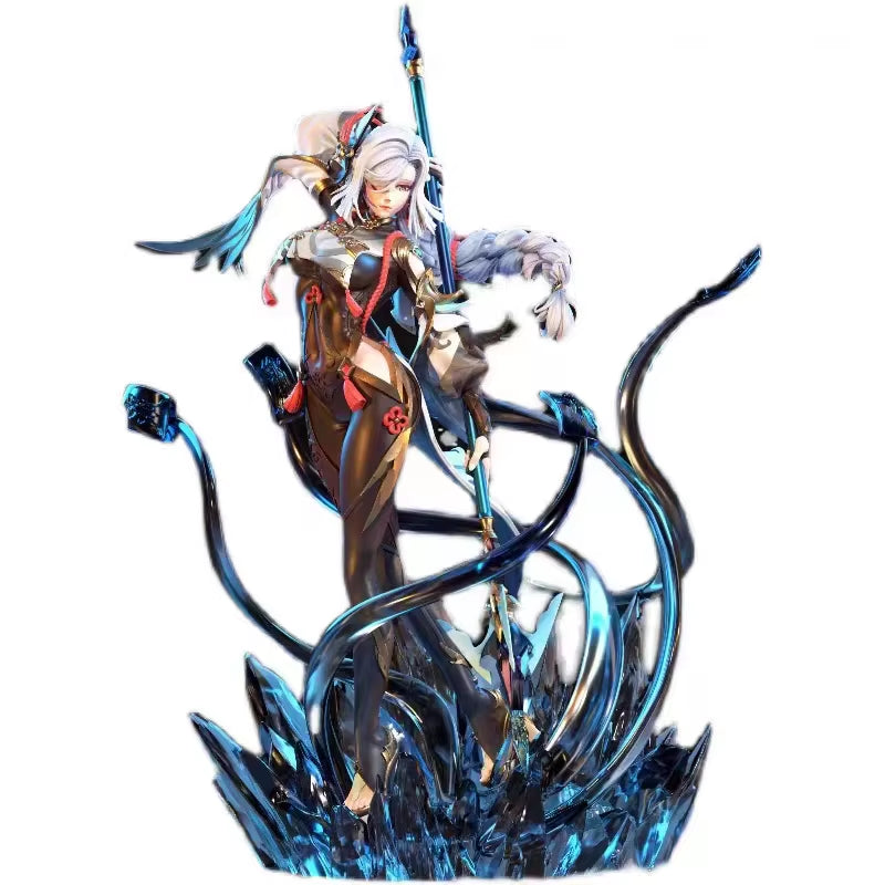 【Presale】Genshin Impact Action Figurals Shenhe Game Character Sculpture Anime Statue Figures Cartoon Toy Collectible Model