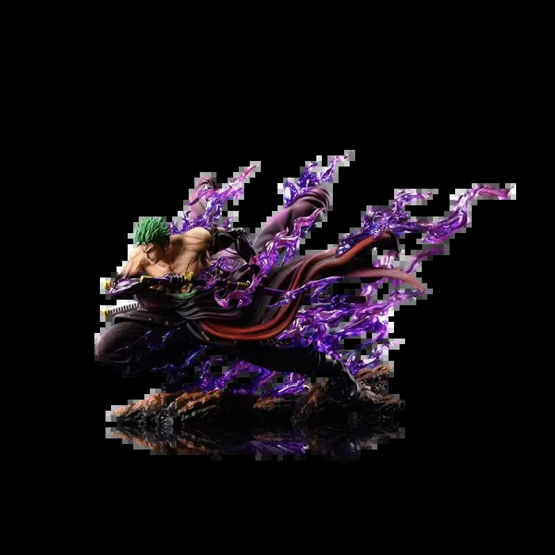 21Cm One Piece Anime Figure Roronoa Zoro Figurine Pvc Gk Statue Figurine Model Doll Collection Room Decora Desk Toys Gift