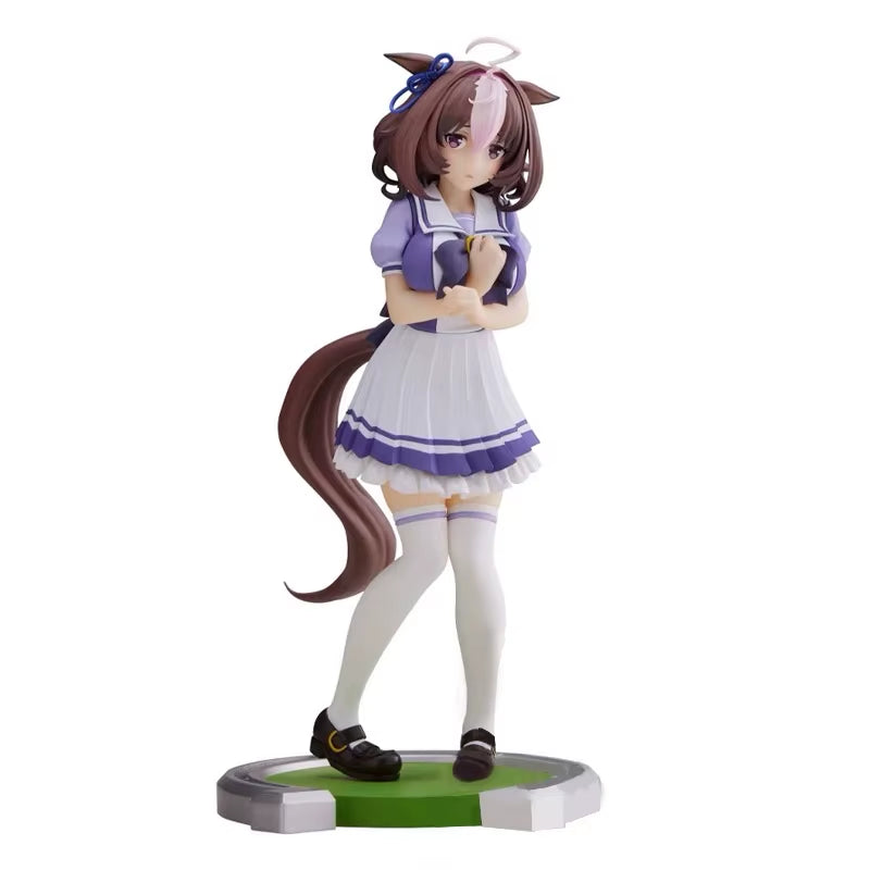 Genuine Umamusume Pretty Derby Kitasan Black Tokai Teio Tamamo Cross MR.C.B Anime Action Figures Model Toys Gift for Kids