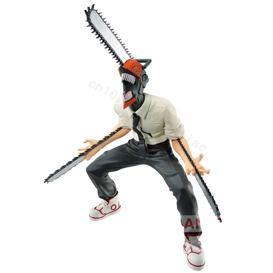 Hot 18Cm Chainsaw Man Anime Figure Power Denji Action Figure PVC Chainsaw Man Power Figurine PVC Adult Collection Model Doll Toy