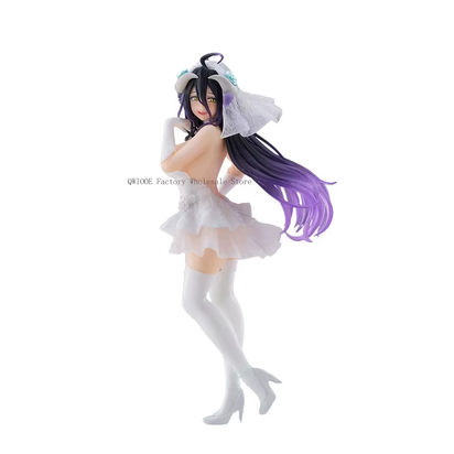 Original Taito Overlord 20Cm Albedo Anime Figure Figural Figurine Models Collection Ornaments Droppshiping Qwiooe