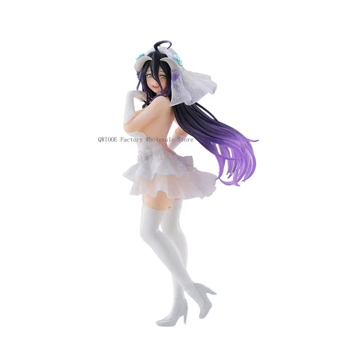 Original Taito Overlord 20Cm Albedo Anime Figure Figural Figurine Models Collection Ornaments Droppshiping Qwiooe