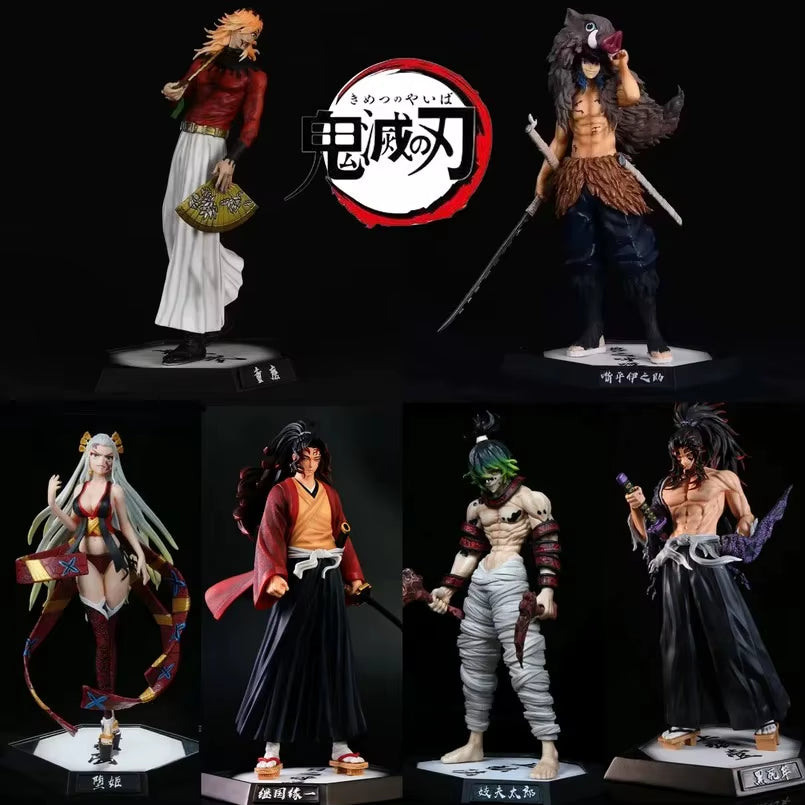 Anime Action Figure Demon Slayer Figures Demon Slayer Kimetsu No Yaiba Daki Kokushibo Inosuke Figure Model Toys Gifts for Boys