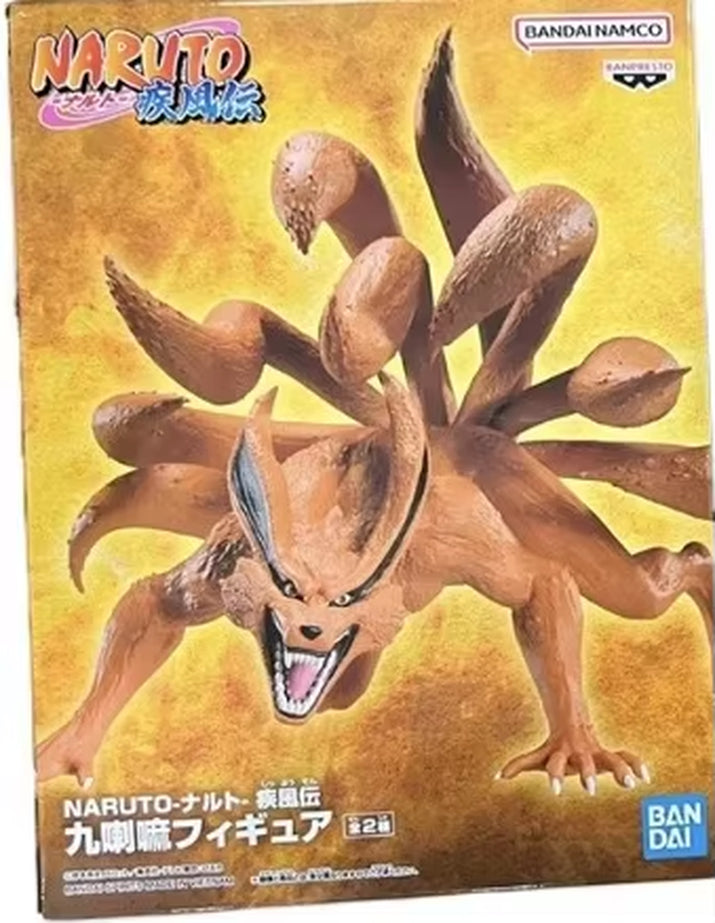 Original Banpresto Naruto Shippuden Kyuubi Kurama Action Figure Anime Figure 14Cm PVC Model Collectible Toys Gifts