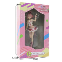 21CM Twin Sisters Anime Figure Rem Cute Figures Figurine Collectible Dolls Toys Decoration Box-Packed Christmas Present