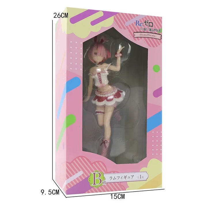 21CM Twin Sisters Anime Figure Rem Cute Figures Figurine Collectible Dolls Toys Decoration Box-Packed Christmas Present