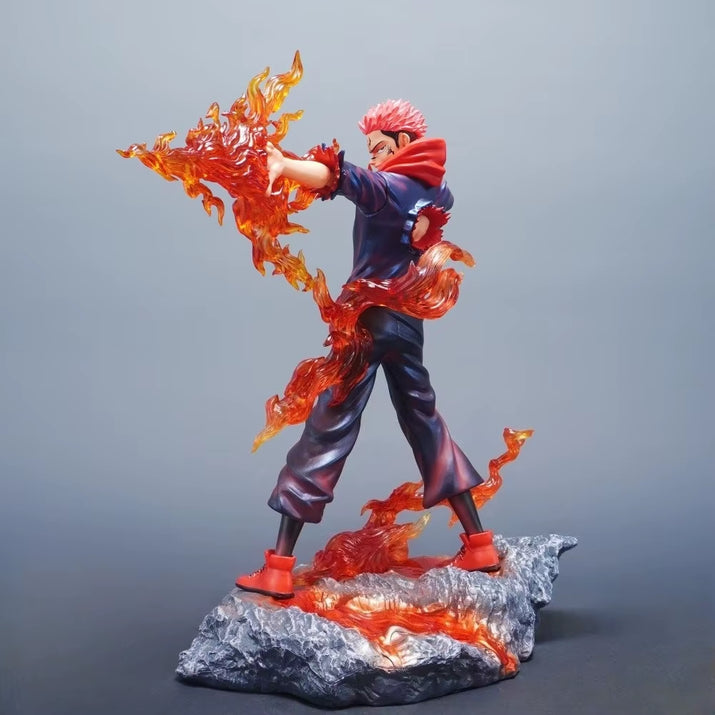 30Cm/11.81In Anime Jujutsu Kaisen Figure Ryomen Sukuna Action Figures Pvc Statue Desktop Ornamen Collection Model Toys Gifts