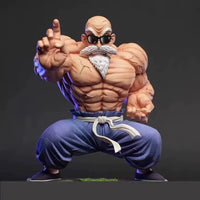 9Cm Anime Dragon Ball Mini Figure Goku Kame Sennin Figurine Muscle Master Roshi PVC Action Figure Model Children Dolls Gift Toys