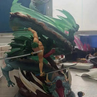 Anime Manga One Piece Figures GK Roronoa Zoro Action Figures Zoro Tornado Anime Figurine PVC Model Collection Ornamen Toys Birthday Gifts 24329