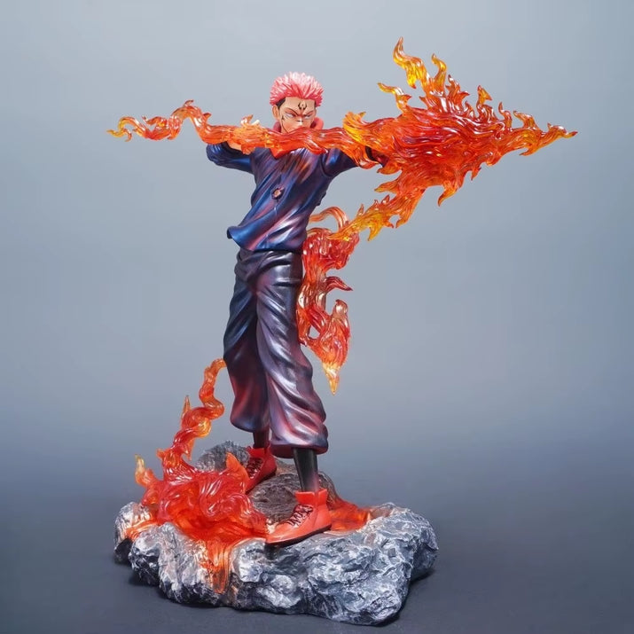 30Cm/11.81In Anime Jujutsu Kaisen Figure Ryomen Sukuna Action Figures Pvc Statue Desktop Ornamen Collection Model Toys Gifts