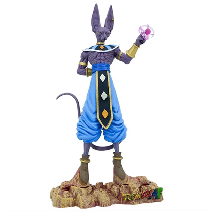 30Cm Anime Figurine Dragon Ball Z Figures Super God of Destruction Beerus Action Figures Collection Model Toy for Children Gifts