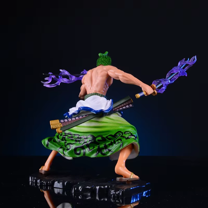 New 20Cm One Piece Anime Figure GK Roronoa Zoro Action Figure PVC Collection Cartoon Model Doll Gift Toys Decoration