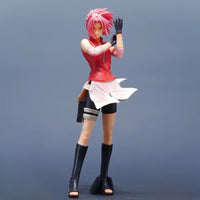 27.5Cm/10.83In Anime NARUTO Figure Haruno Sakura Action Figures Pvc Statue Desktop Ornamen Collection Model Toys Gifts