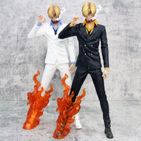 32Cm One Piece Anime Figure Sanji Action Figure Vinsmoke Sanji Figma Pvc Model Statue Collection Souvenirs Toys Birthday Gift