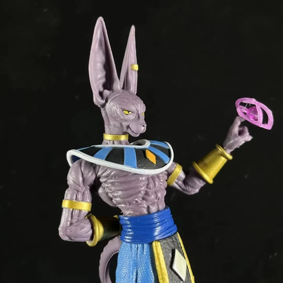 30Cm Anime Figurine Dragon Ball Z Figures Super God of Destruction Beerus Action Figures Collection Model Toy for Children Gifts