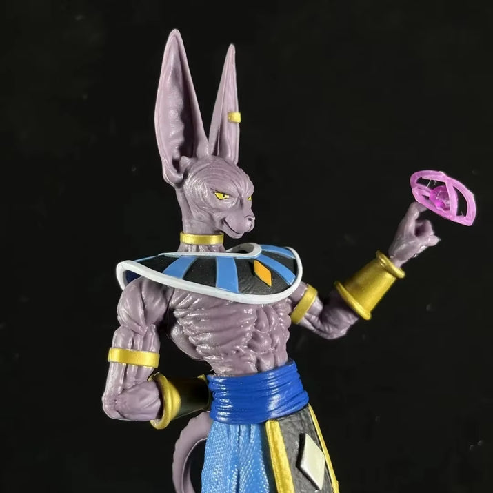 30Cm Anime Figurine Dragon Ball Z Figures Super God of Destruction Beerus Action Figures Collection Model Toy for Children Gifts