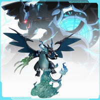 Pokemon Pika Charizard Action Figure Black Charizard Anime Figurine PVC Statue Model Doll Collection Decor Toy Kid Birthday Gift