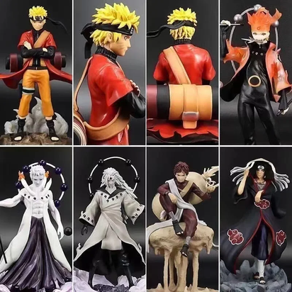 Naruto Anime Figure Kakashi Sasuke Blind Box Lucky Box Figure Mystery Box Anime Best Gift Exquisite Figurines