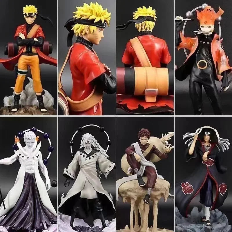 Naruto Anime Figure Kakashi Sasuke Blind Box Lucky Box Figure Mystery Box Anime Best Gift Exquisite Figurines