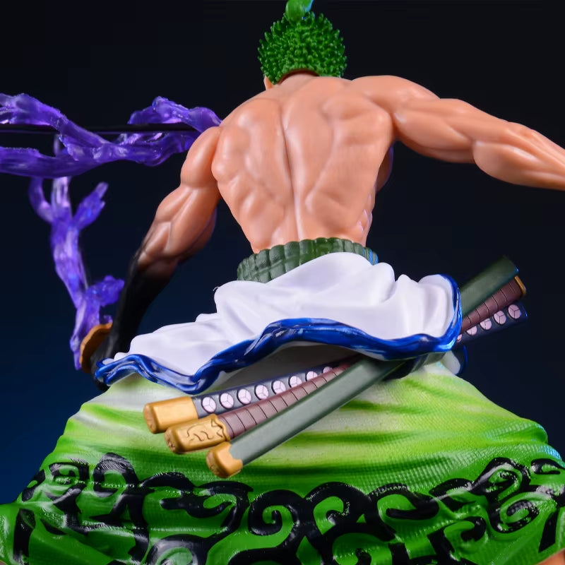 New 20Cm One Piece Anime Figure GK Roronoa Zoro Action Figure PVC Collection Cartoon Model Doll Gift Toys Decoration