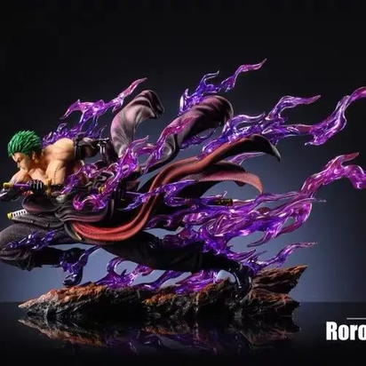21Cm One Piece Anime Figure Roronoa Zoro Figurine Pvc Gk Statue Figurine Model Doll Collection Room Decora Desk Toys Gift