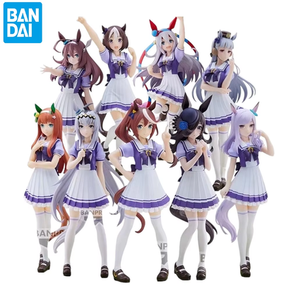 Genuine  Umamusume Pretty Derby Kitasan Black Tokai Teio Tamamo Cross MR.C.B Anime Action Figures Model Toys Gift for Kids