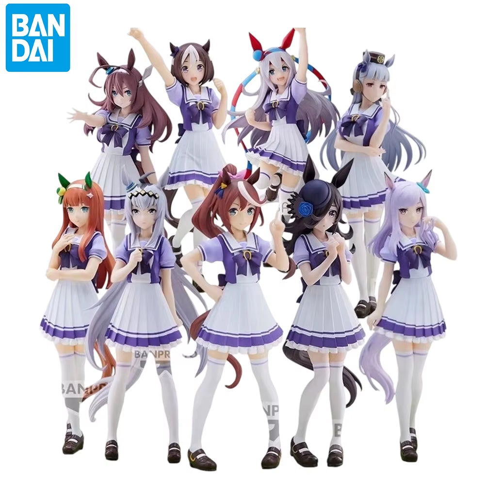 Genuine  Umamusume Pretty Derby Kitasan Black Tokai Teio Tamamo Cross MR.C.B Anime Action Figures Model Toys Gift for Kids