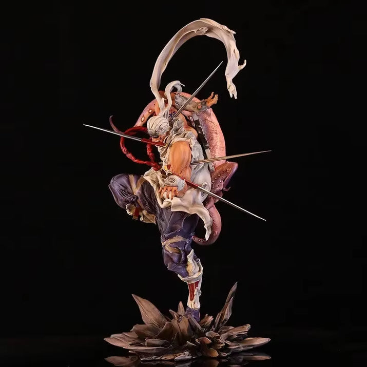 Anime Naruto Figures Killer Bee Action Figures the Fifth NARUTO Figurine PVC Collection Model Toys Desktop Decoration Gifts