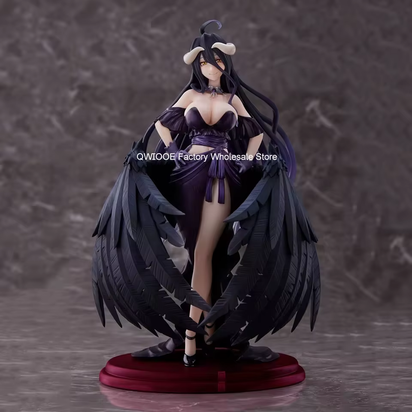 Original Taito Overlord 20Cm Albedo Anime Figure Figural Figurine Models Collection Ornaments Droppshiping Qwiooe