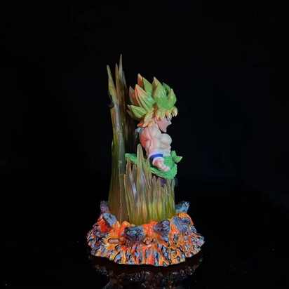 15Cm Dragon Ball Z Figure Goku VS Broly Action Figure PVC Collection Model Toys Gifts