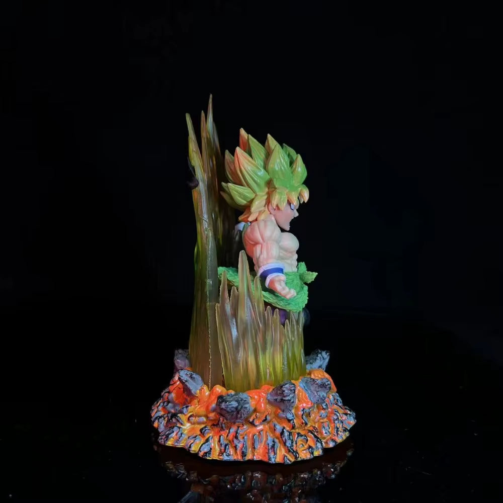 15Cm Dragon Ball Z Figure Goku VS Broly Action Figure PVC Collection Model Toys Gifts