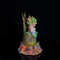 15Cm Dragon Ball Z Figure Goku VS Broly Action Figure PVC Collection Model Toys Gifts