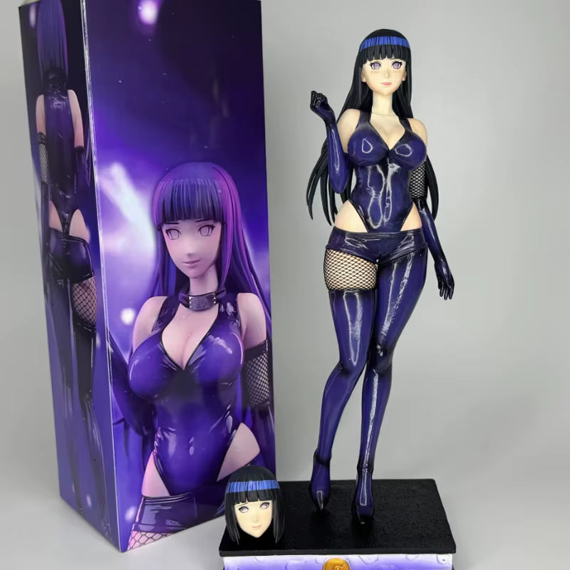 Anime Naruto Hyuuga Hinata Figure 30CM Hyuuga Hinata Haruno Sakura Ver Gril Figure PVC Anime Statue Collection Model Toys Gifts