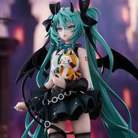 19Cm Little Devil Hatsune Anime Figurine Miku Xiaoyuan Bear Cute Action Model Pvc Toy Collection Desktop Accessories Gift