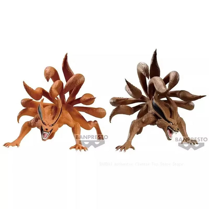 Original Banpresto Naruto Shippuden Kyuubi Kurama Action Figure Anime Figure 14Cm PVC Model Collectible Toys Gifts