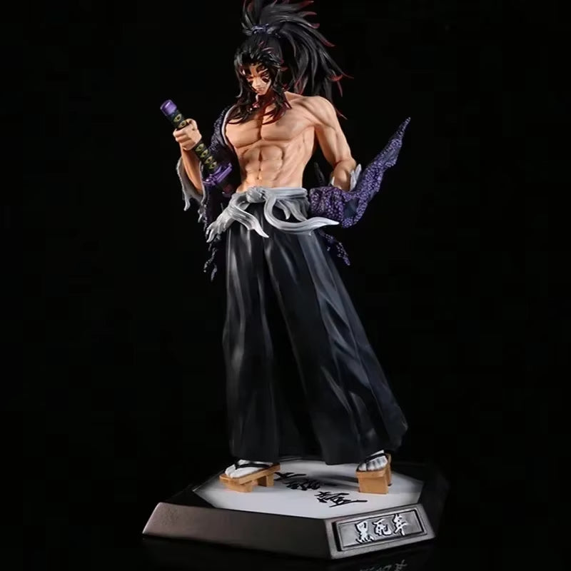 30Cm Demon Slayer Figures Hantengu Anime Figure Himejima Gyoumei Figurine Kimetsu No Yaiba Tomiokagiyuu Statue Gk Pvc Toys Gift