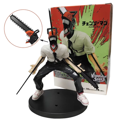 Hot 18Cm Chainsaw Man Anime Figure Power Denji Action Figure PVC Chainsaw Man Power Figurine PVC Adult Collection Model Doll Toy