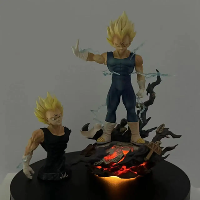 Dragon Ball Z Figure Majin Vegeta Anime Figurine 22Cm PVC Action Figures Decoration Collection Model Toys Kids Christmas Gifts