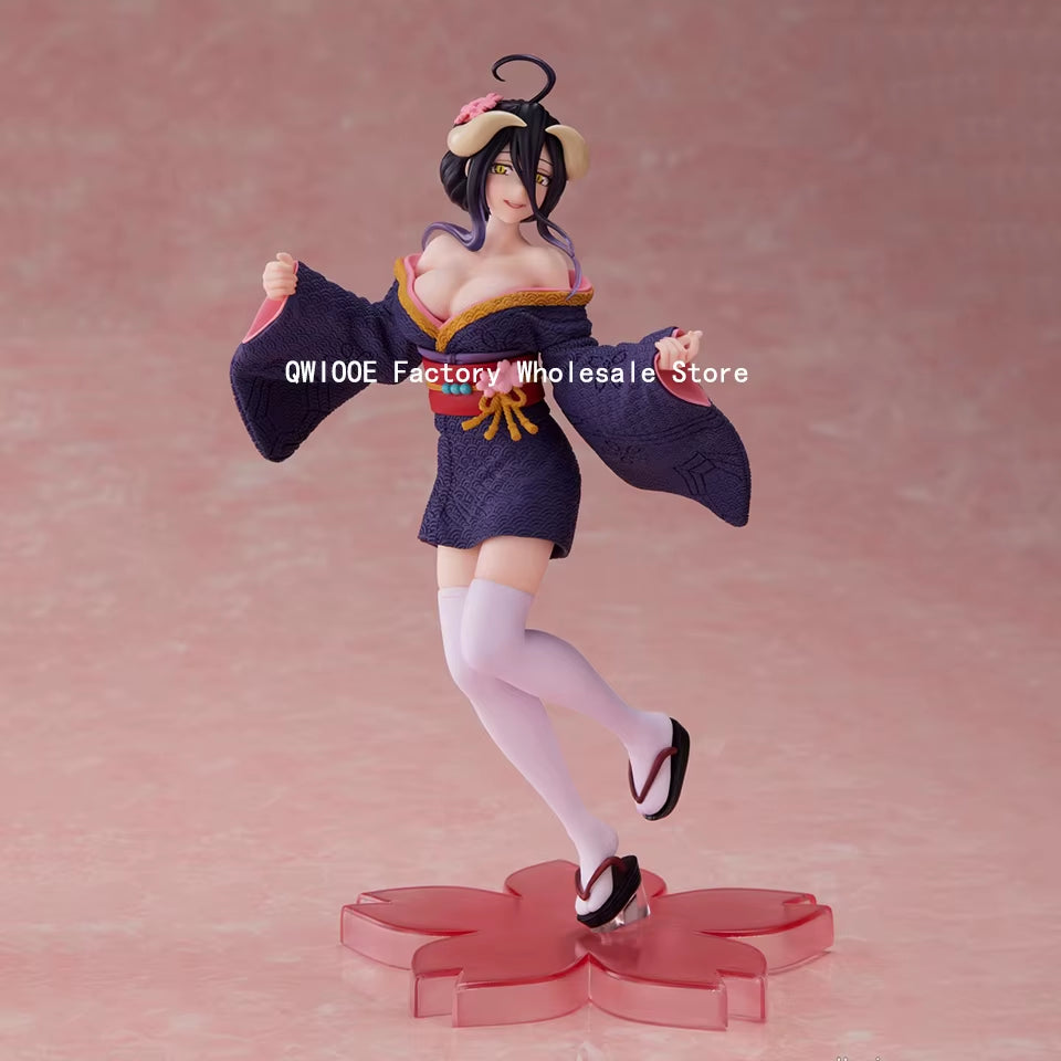 Original Taito Overlord 20Cm Albedo Anime Figure Figural Figurine Models Collection Ornaments Droppshiping Qwiooe