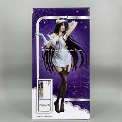 Original Taito Overlord 20Cm Albedo Anime Figure Figural Figurine Models Collection Ornaments Droppshiping Qwiooe