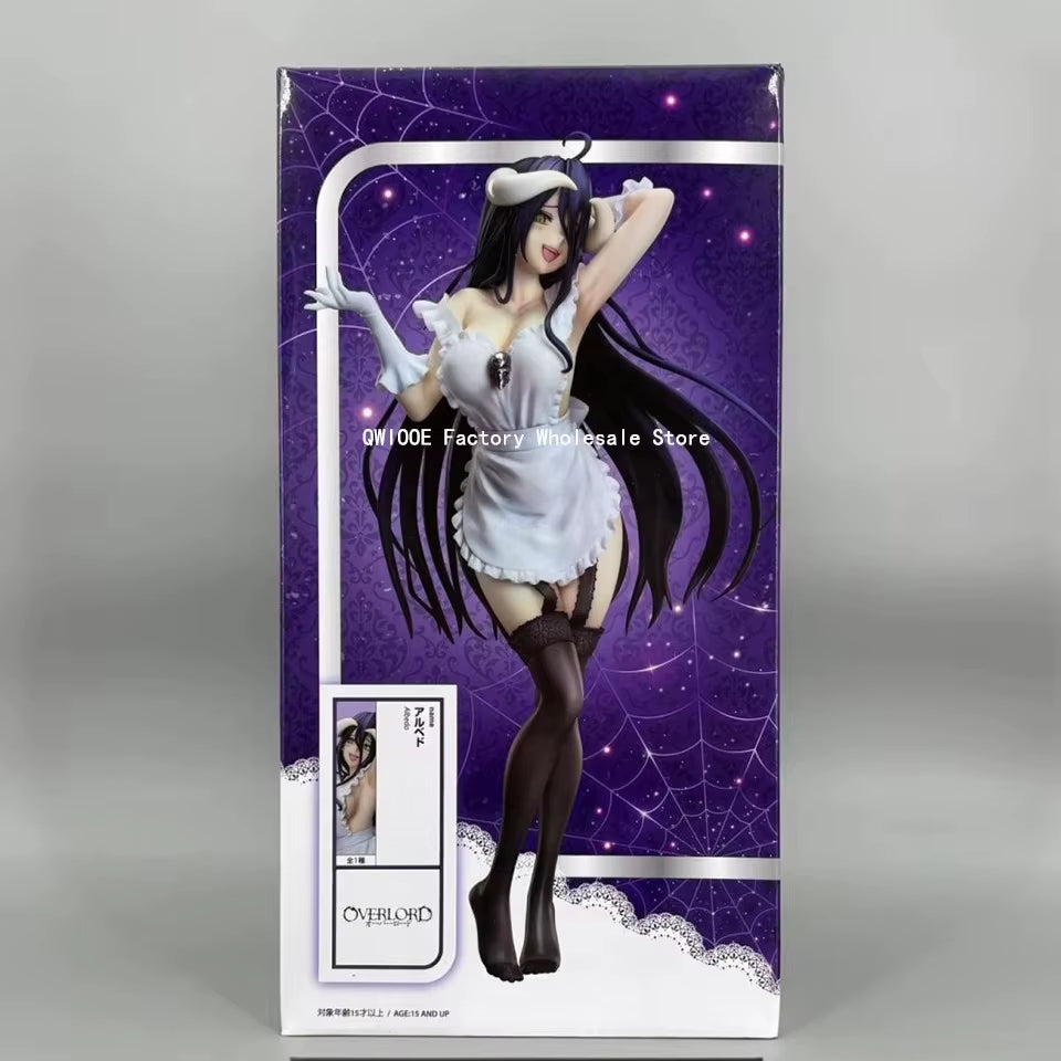 Original Taito Overlord 20Cm Albedo Anime Figure Figural Figurine Models Collection Ornaments Droppshiping Qwiooe