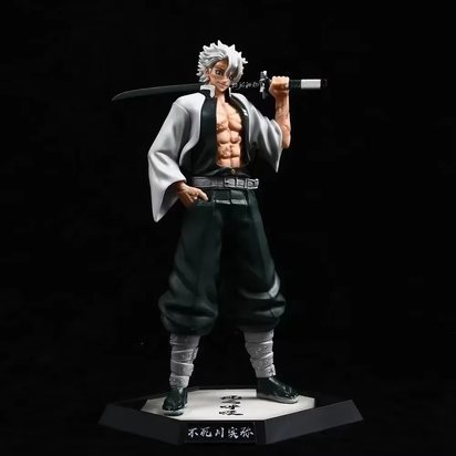 30Cm Demon Slayer Figures Hantengu Anime Figure Himejima Gyoumei Figurine Kimetsu No Yaiba Tomiokagiyuu Statue Gk Pvc Toys Gift