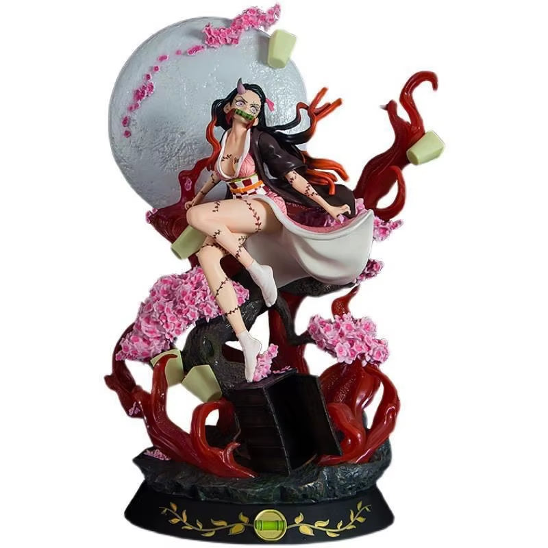 15Cm/31Cm Demon Slayer Anime Figure Kamado Nezuko Gk Statue Adult Demon Action Pvc Model Collectible Children'S Toys Gifts