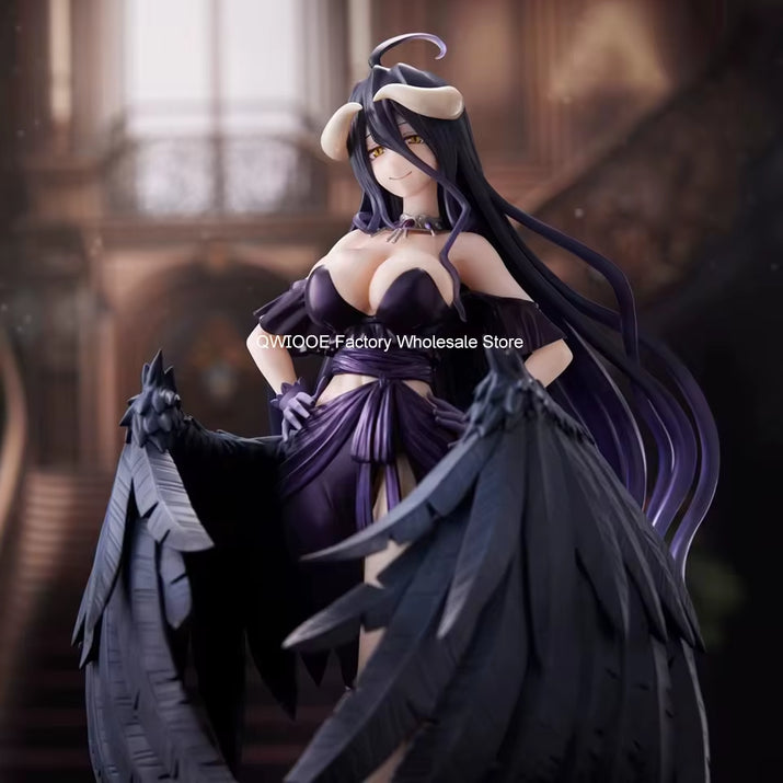Original Taito Overlord 20Cm Albedo Anime Figure Figural Figurine Models Collection Ornaments Droppshiping Qwiooe