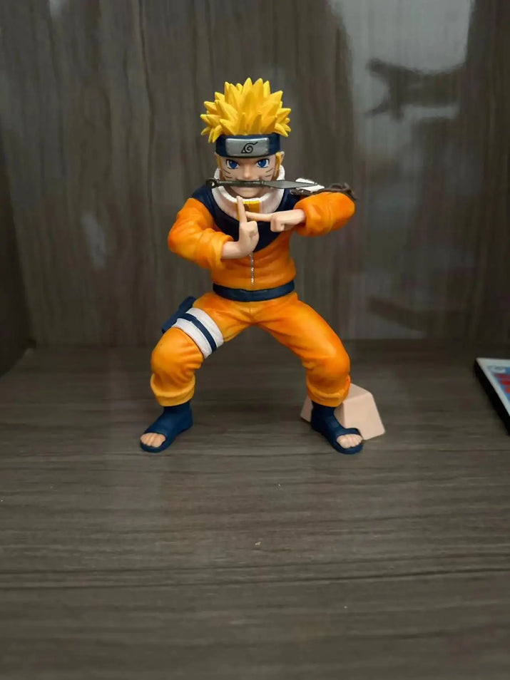 18Cm Naruto Anime Figure Uzumaki Naruto Figurine Statue Model for Boy Room Ornament Toy Gift Action Figures Anime Figure
