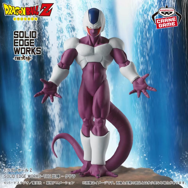 In Stock  Banpresto Dragon Ball Z Anime Figurines Solid Edge Works Cooler PVC Action Figures DBZ Collectible Model Toys
