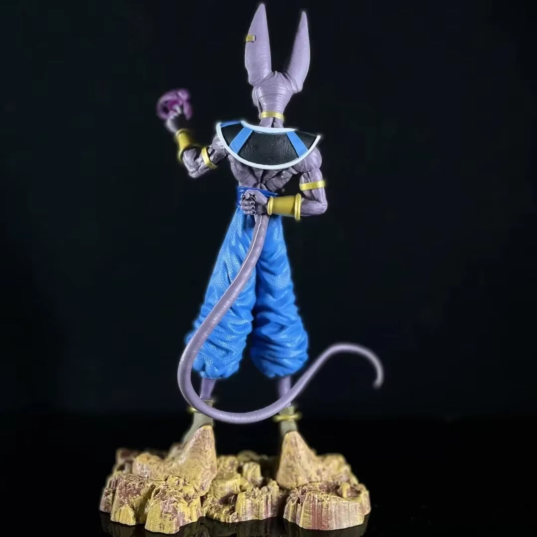 30Cm Anime Figurine Dragon Ball Z Figures Super God of Destruction Beerus Action Figures Collection Model Toy for Children Gifts