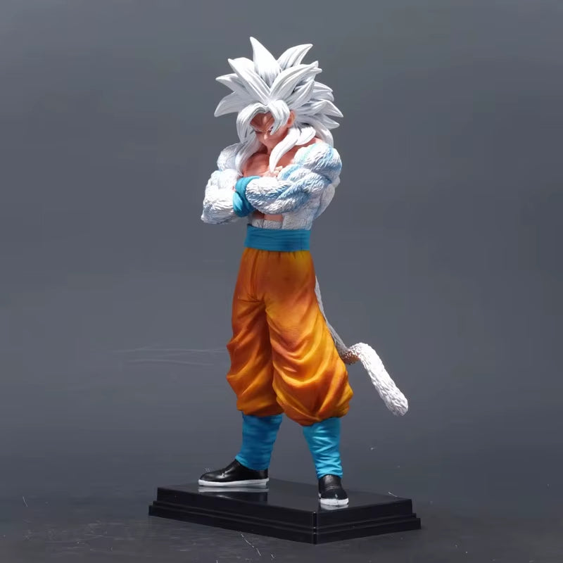 32Cm Anime Figurine Dragon Ball Z Figure Super Saiyan 5 Son Goku Action Statue PVC Model Desktop Ornament Collection Toys Gifts