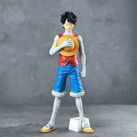 30Cm One Piece Anime Action Figure Roronoa Zoro Vinsmoke Sanji Stand Posture Pvc Statue Figurine Model Collection Boy Toy Gifts